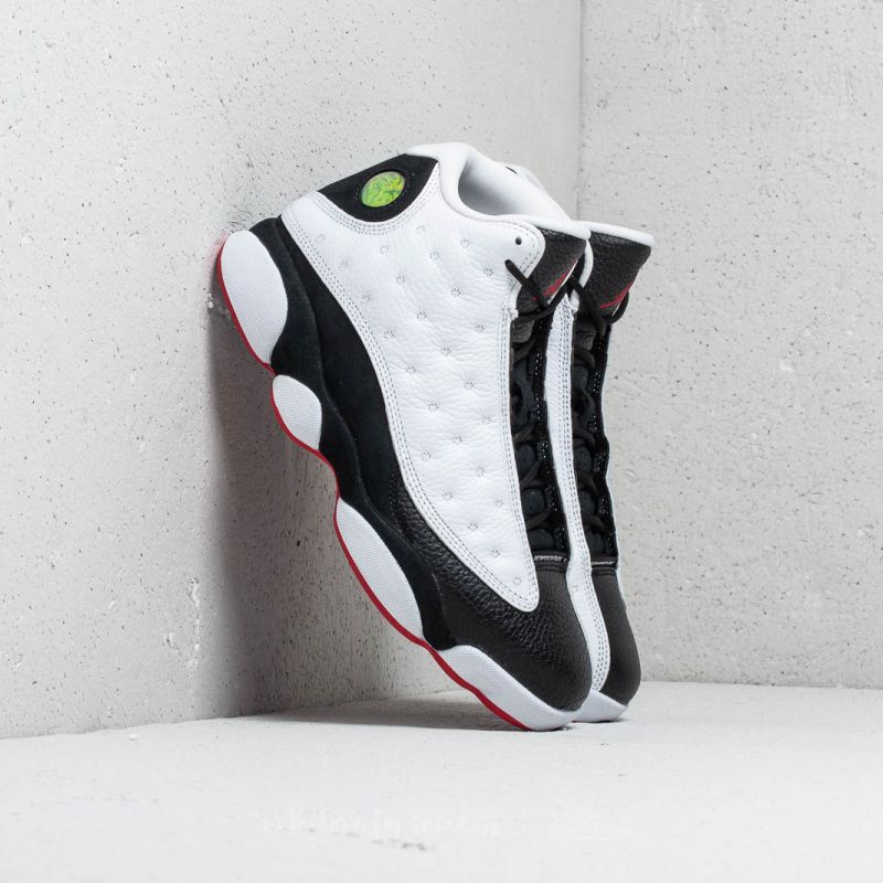 Zapatillas Hombre Air Jordan 13 Retro White/ True Red-Black