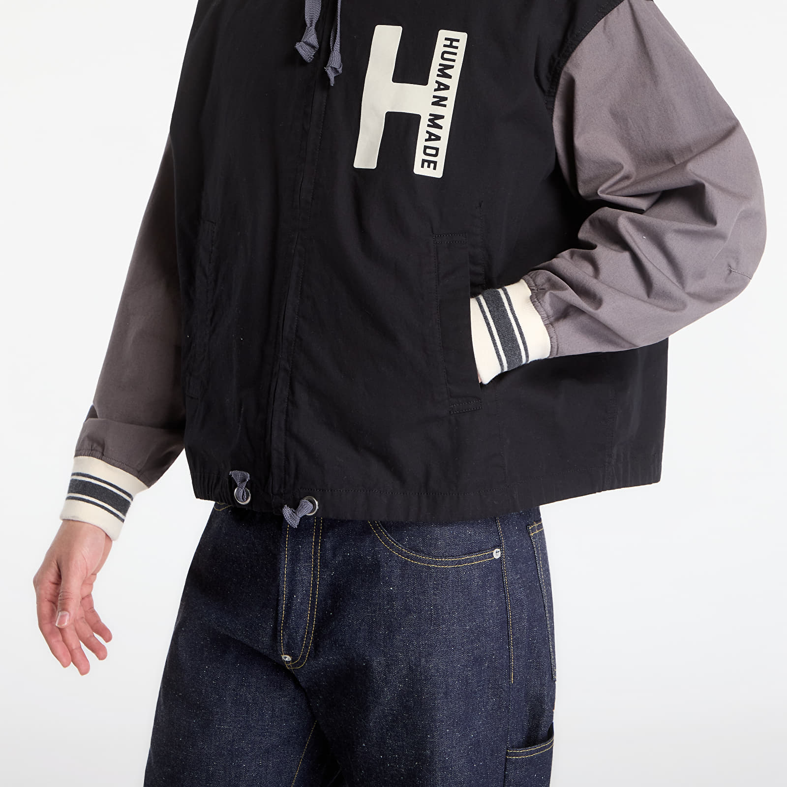 Vyriškos striukės HUMAN MADE Hooded Jacket UNISEX Black