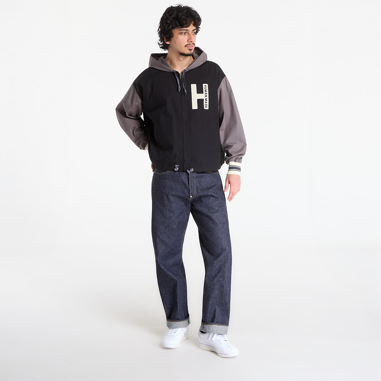 Vyriškos striukės HUMAN MADE Hooded Jacket UNISEX Black