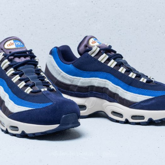 Men s shoes Nike Air Max 95 Premium Blackened Blue Camper Green Footshop