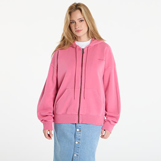 Mikina Carhartt WIP Hooded Benton Sweat Jacket UNISEX Primrose