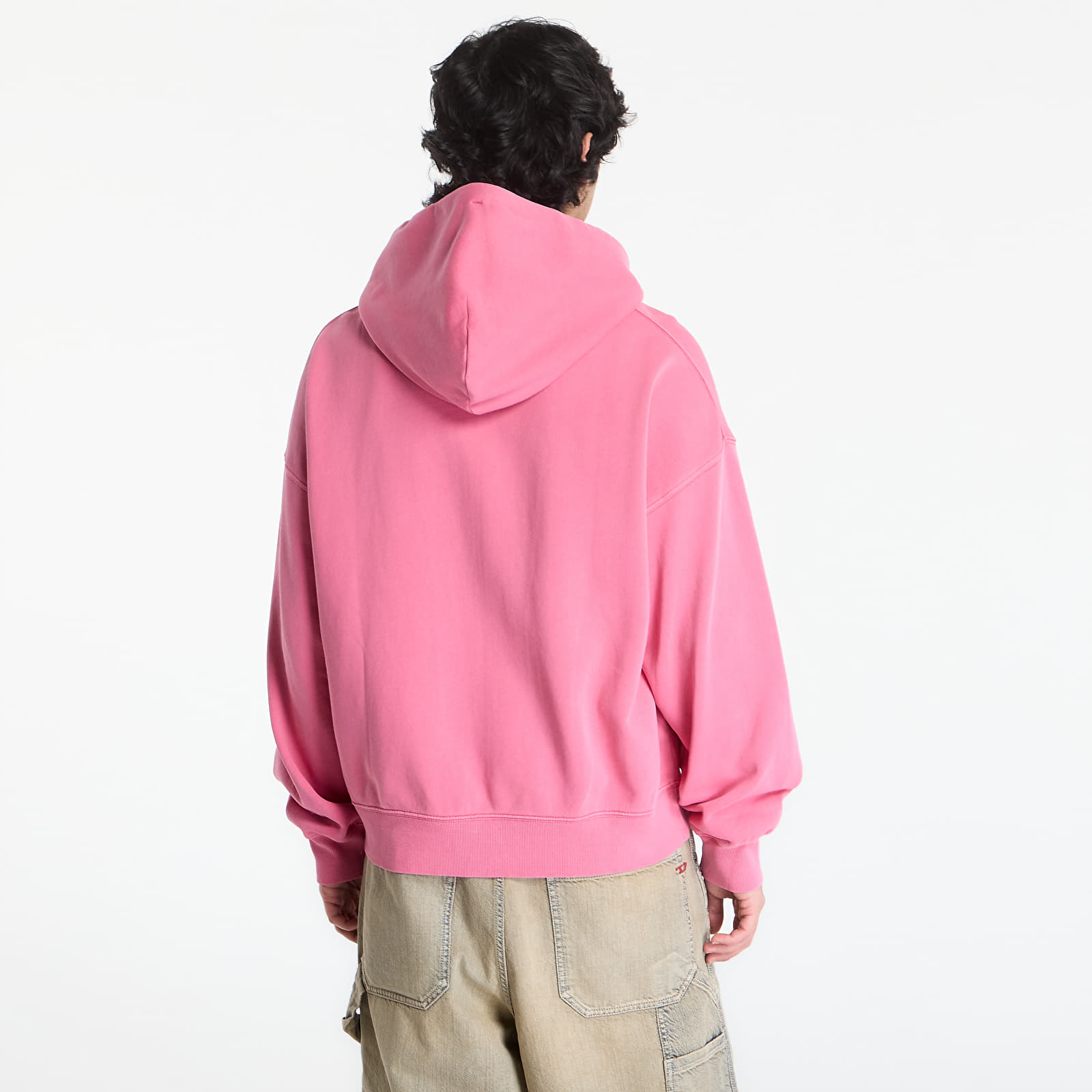 Mikinas ar kapuci un sporta krekli Carhartt WIP Hooded Benton Sweat Jacket UNISEX Primrose