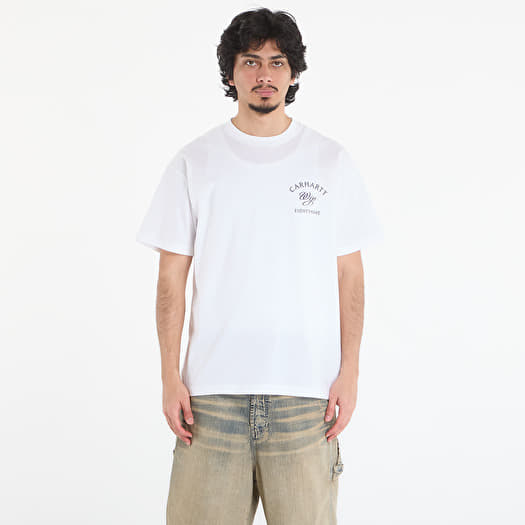 Majice Carhartt WIP S/S Eightynine T-Shirt UNISEX White