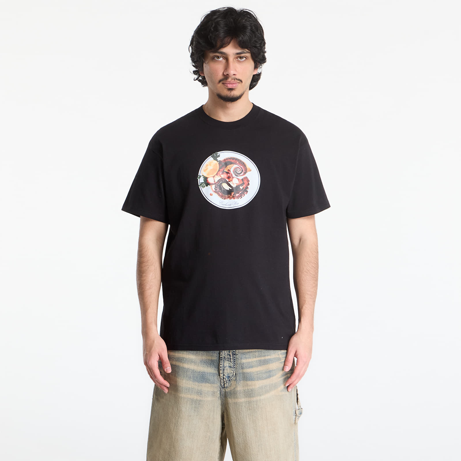 Тениска Carhartt WIP S/S Octopus T-Shirt UNISEX Black L