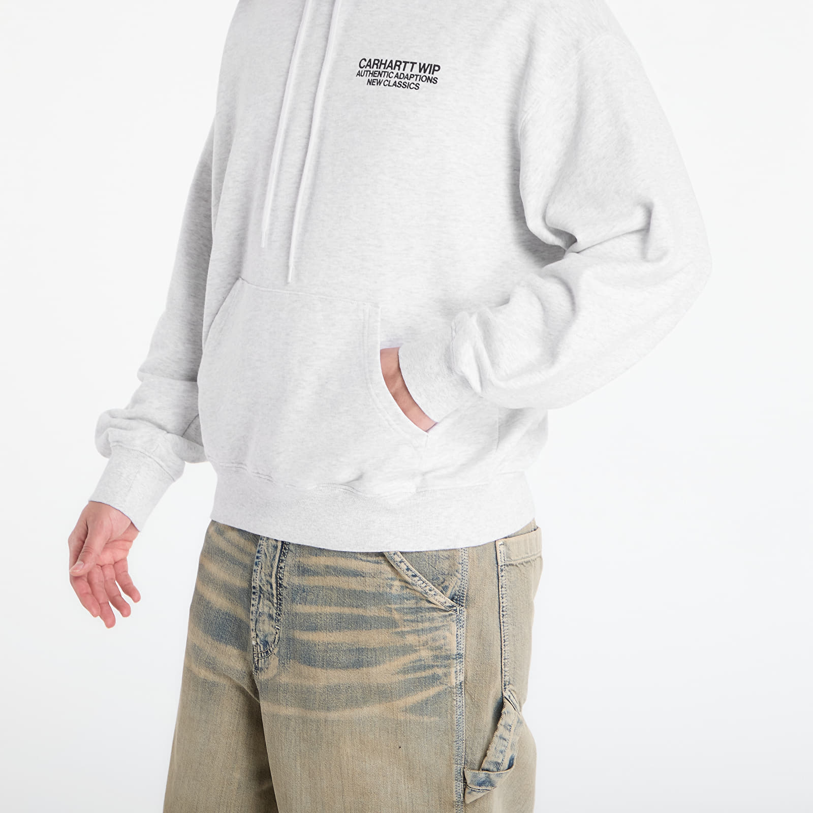 Kapuutsikud ja kampsunid Carhartt WIP Hooded Sean Hamilton Sweat UNISEX Ash Heather