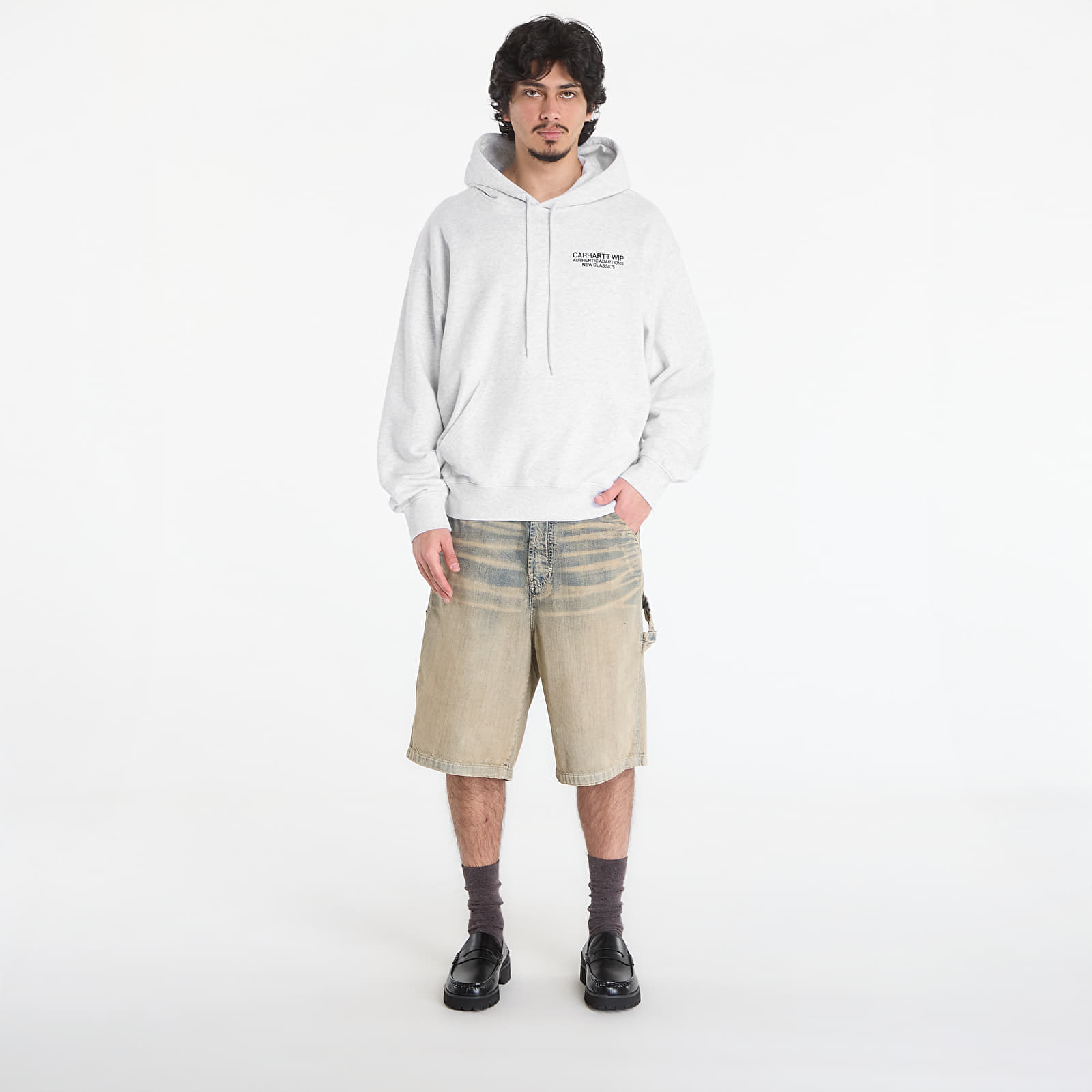 Kapuutsikud ja kampsunid Carhartt WIP Hooded Sean Hamilton Sweat UNISEX Ash Heather