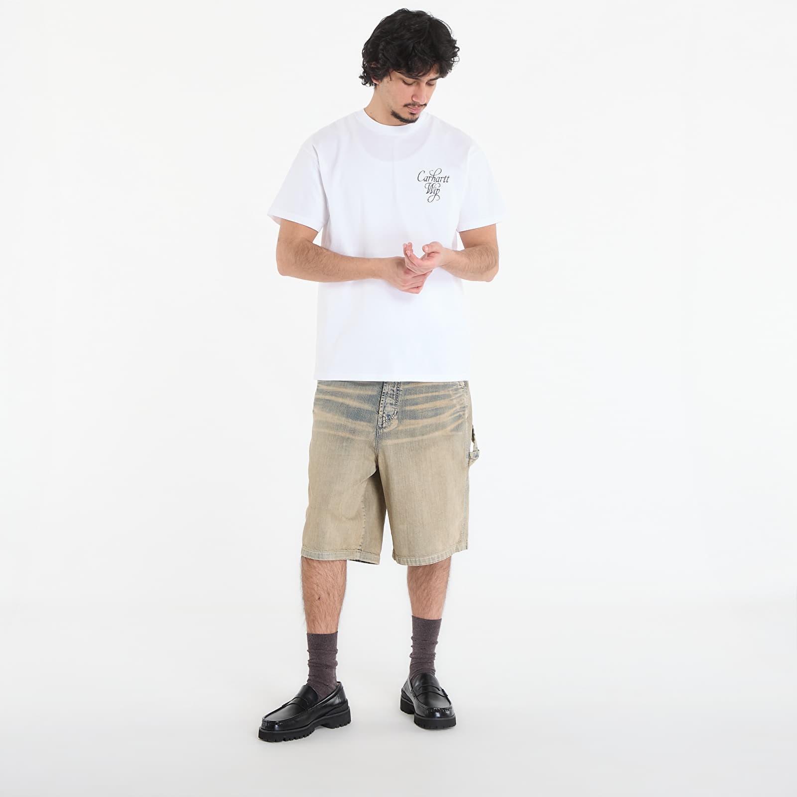 T-shirts Carhartt WIP S/S Vestige T-Shirt UNISEX White