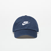 Nike Club Unstructured Futura Wash Cap Obsidian/ White