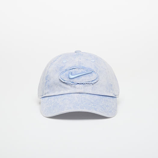 Mütze Nike Club Unstructured Denim Patch Cap Work Blue/ Work Blue