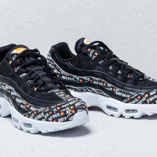 Men's shoes Nike Air Max 95 SE Black/ Black-White-Total Orange