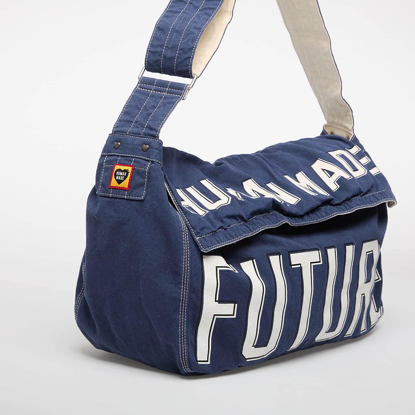 Crossbody-vesker HUMAN MADE Mail Bag Large Navy