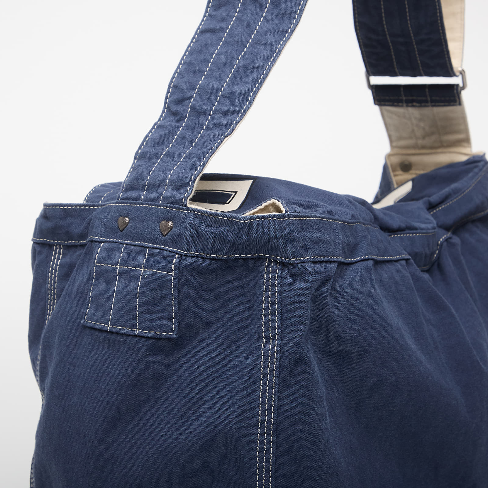 Crossbody-vesker HUMAN MADE Mail Bag Large Navy