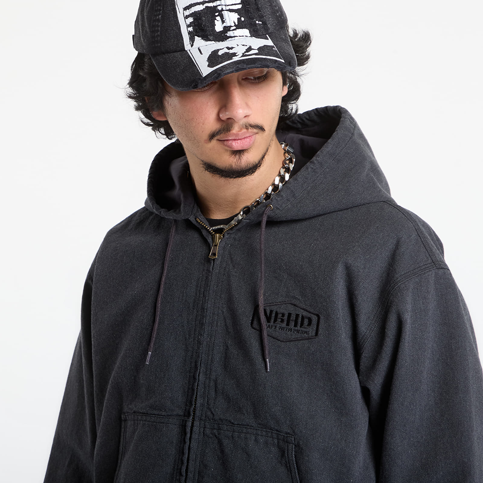 Куртки NEIGHBORHOOD Zip Hooded Jacket Black