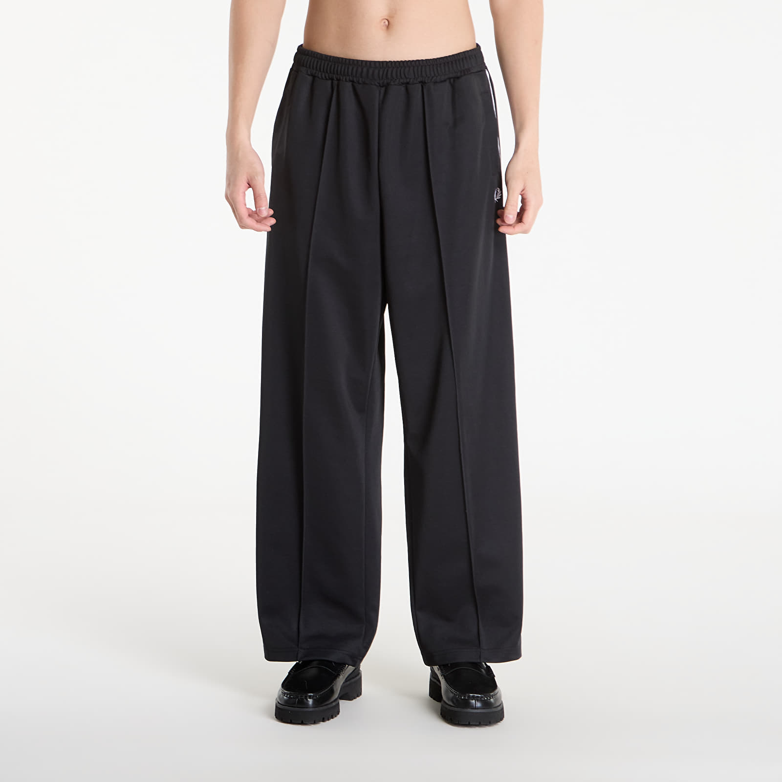 Trenirka hlače  FRED PERRY Wide Leg Track Pant Black