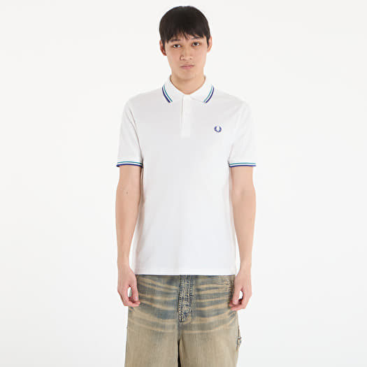 FRED PERRY Twin Tipped Fred Perry Shirt Snwh/ Depmn/ Sohec
