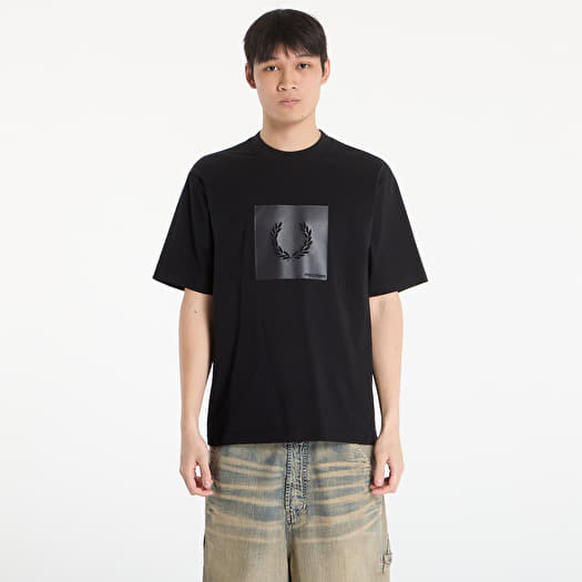 T-shirt FRED PERRY Box Graphic T-Shirt Black