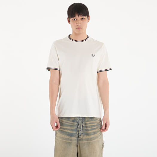 Majice FRED PERRY Twin Tipped T-Shirt Ecr/ Oxbld/ Grsrts