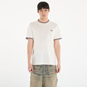 FRED PERRY Twin Tipped T-Shirt Ecr/ Oxbld/ Grsrts
