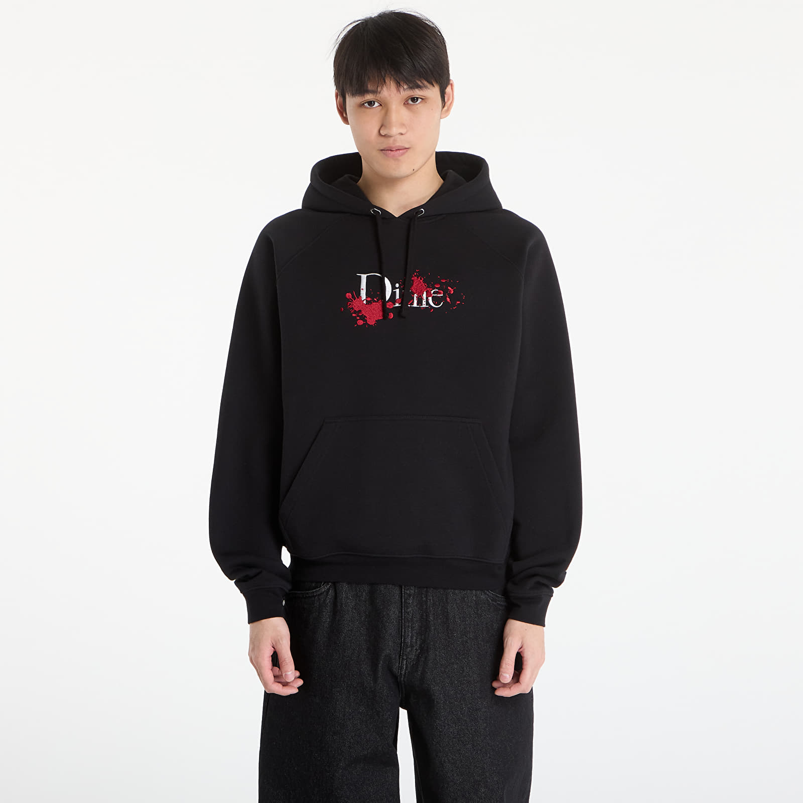 Hoodies and sweatshirts  DIME Classic Bloody Hoodie UNISEX Black