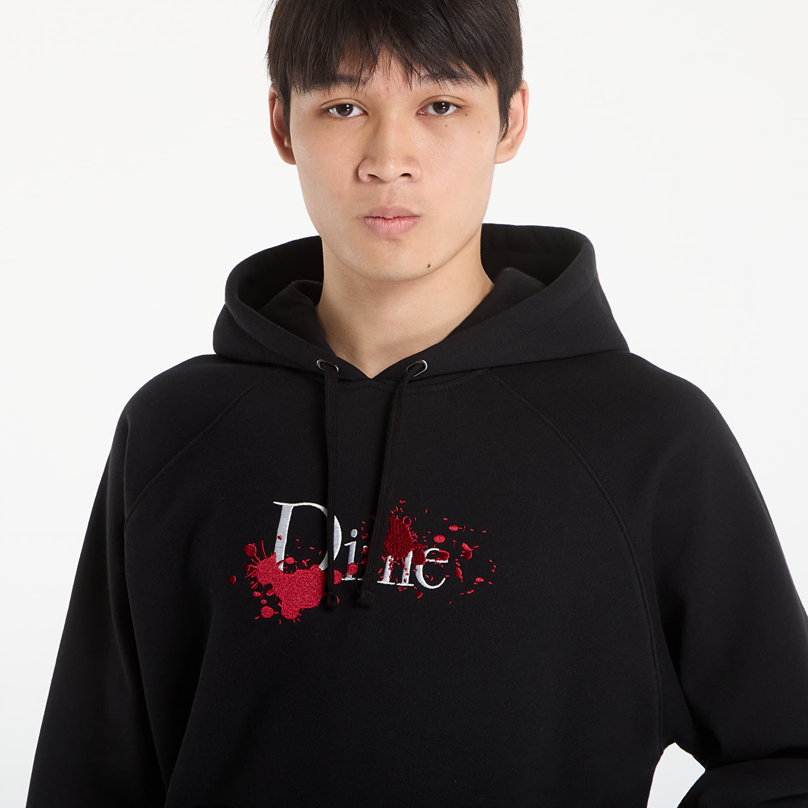 Hoodies and sweatshirts  DIME Classic Bloody Hoodie UNISEX Black