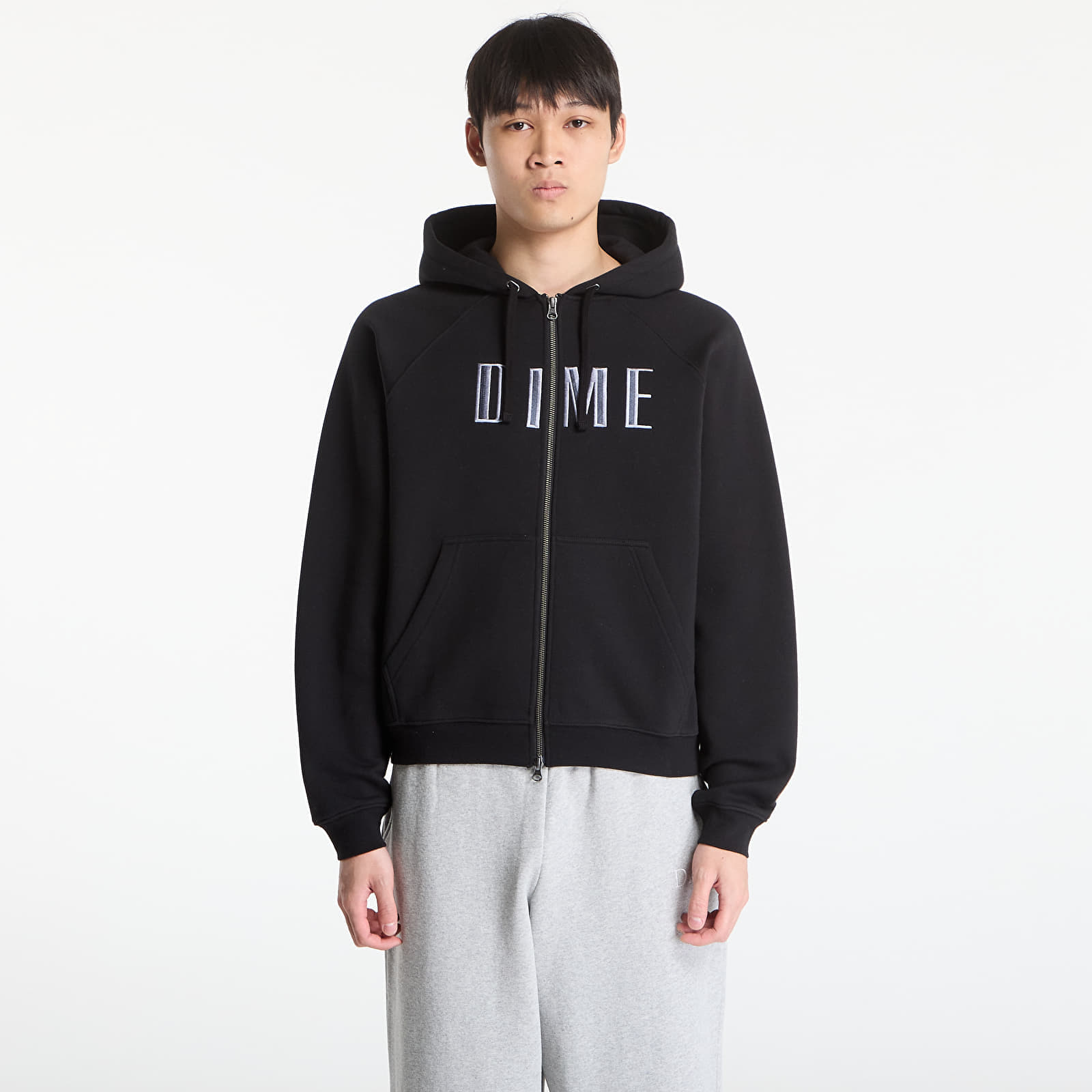 Суитшърт DIME Blocks Zip Hoodie UNISEX Black L