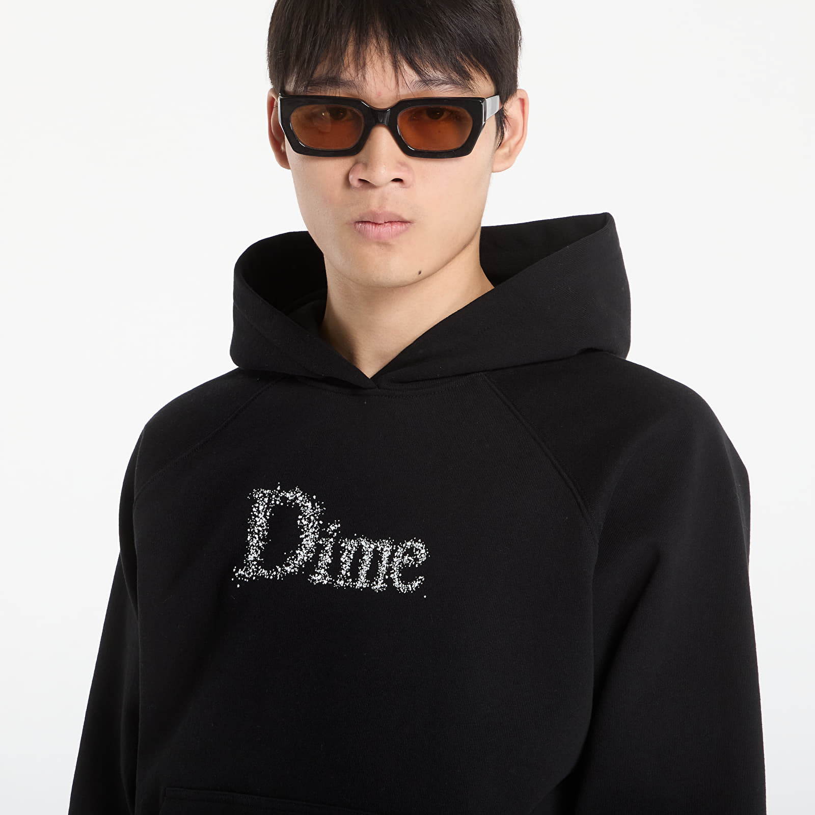 Men's hoodies DIME Classic Sagan Hoodie UNISEX Black