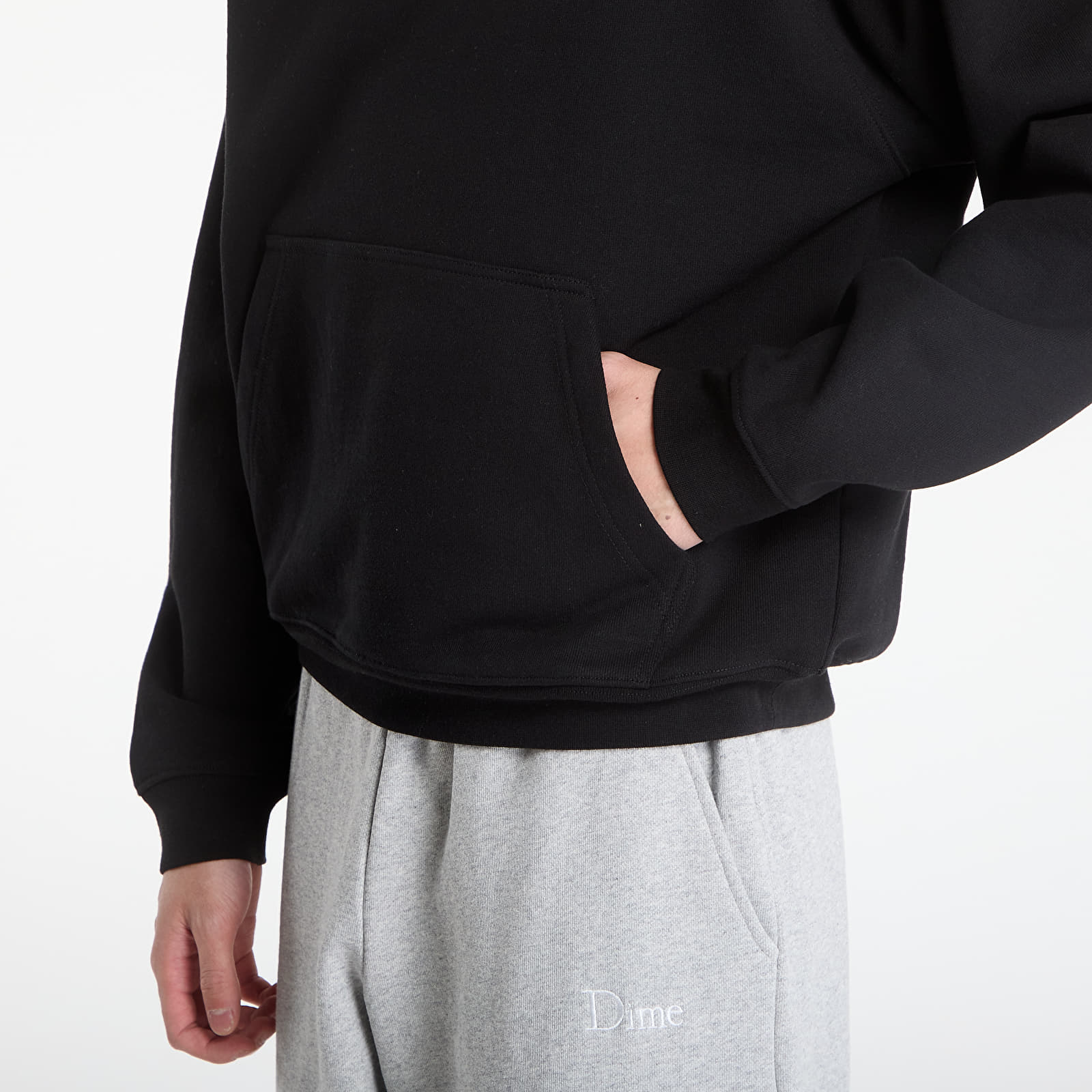 Men's hoodies DIME Classic Sagan Hoodie UNISEX Black