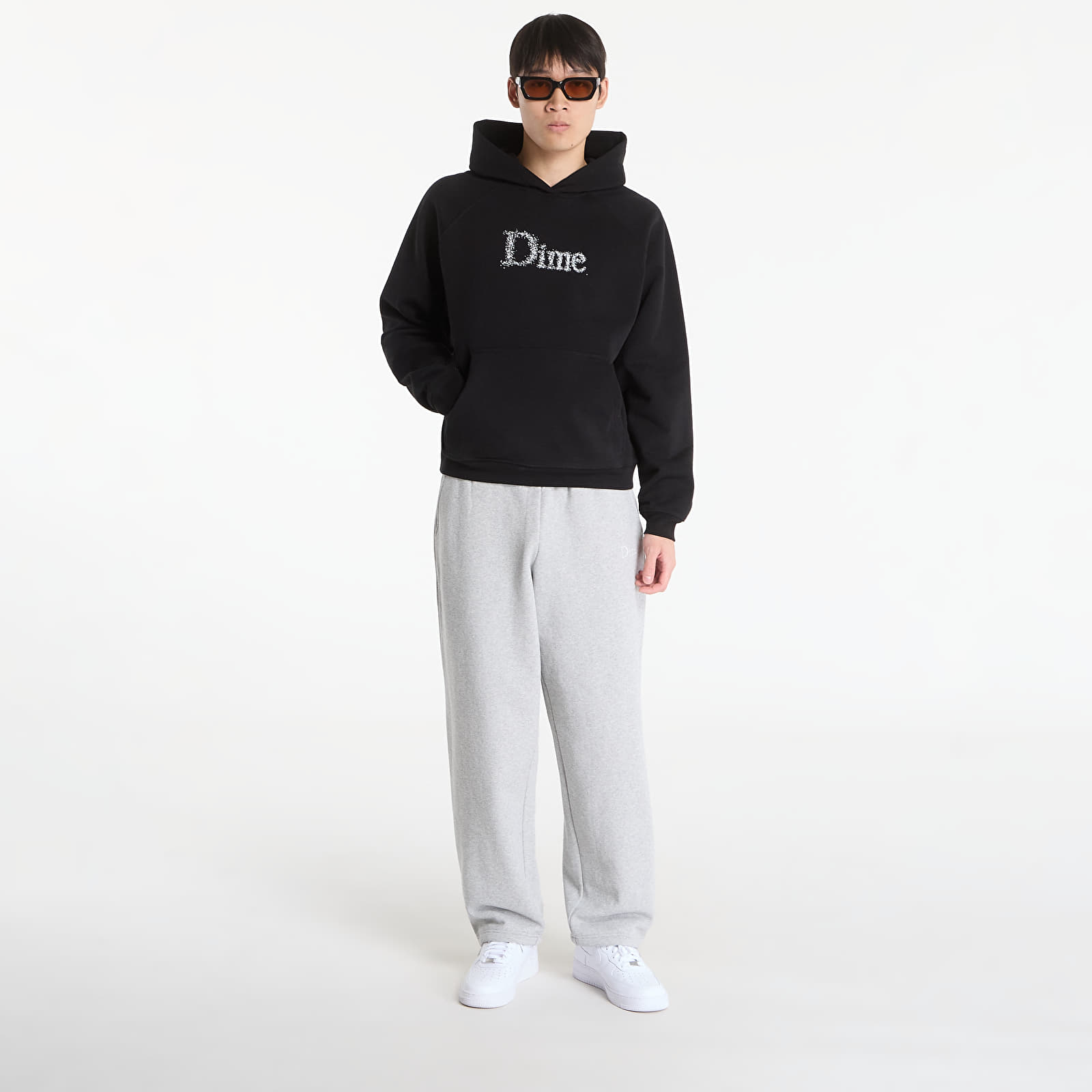 Men's hoodies DIME Classic Sagan Hoodie UNISEX Black