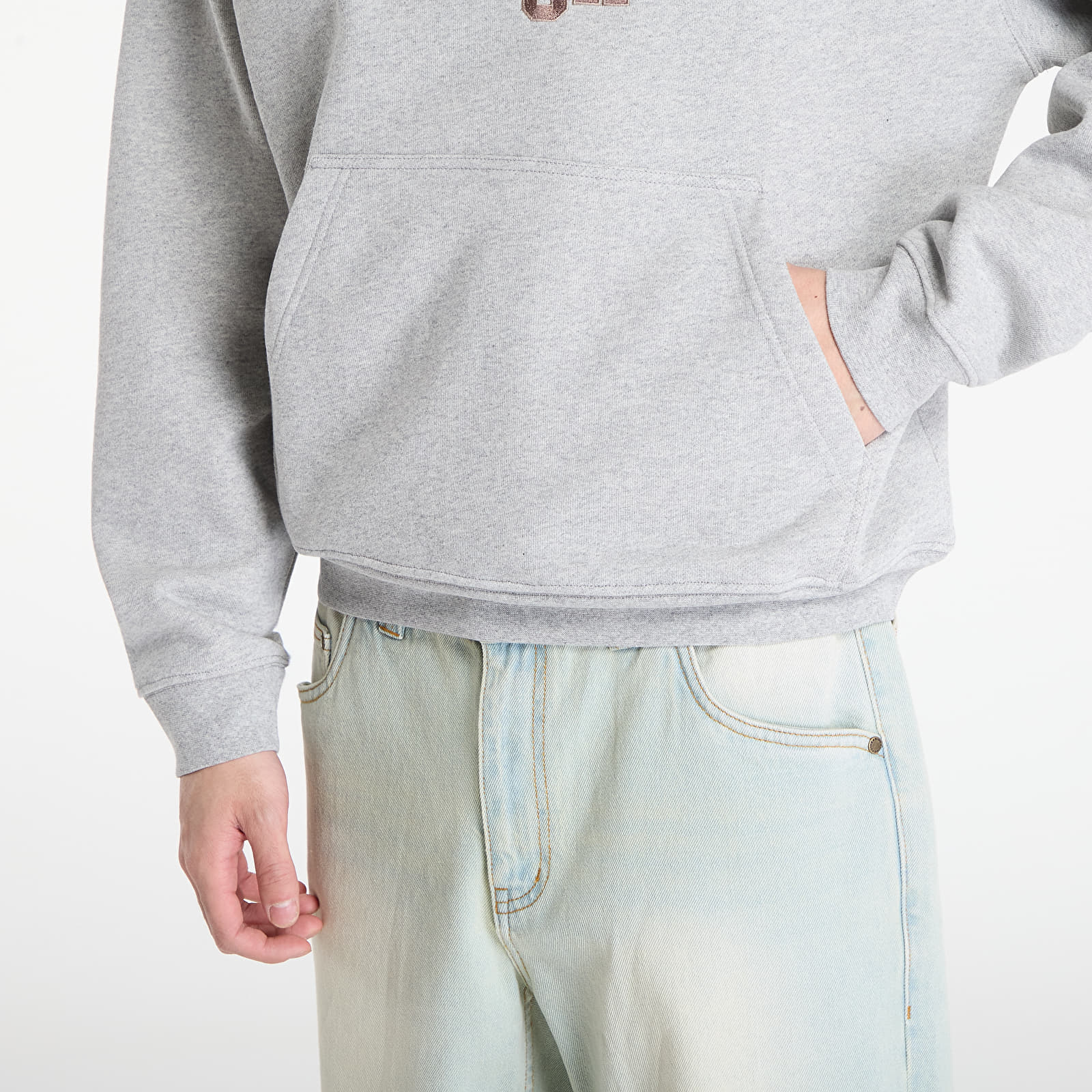 Men's hoodies DIME Jumble Hoodie UNISEX Heather Gray