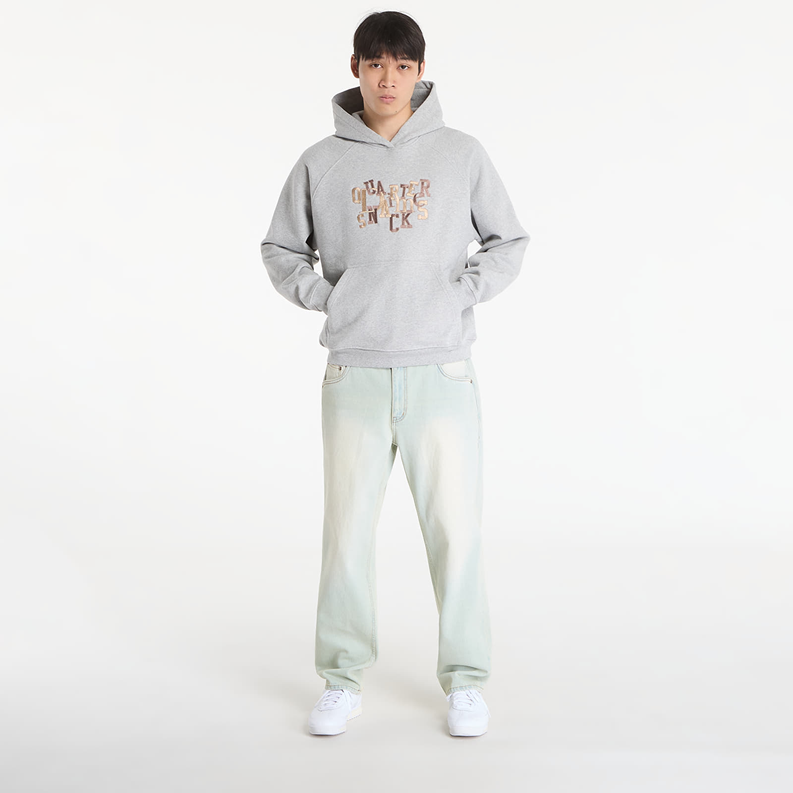 Men's hoodies DIME Jumble Hoodie UNISEX Heather Gray