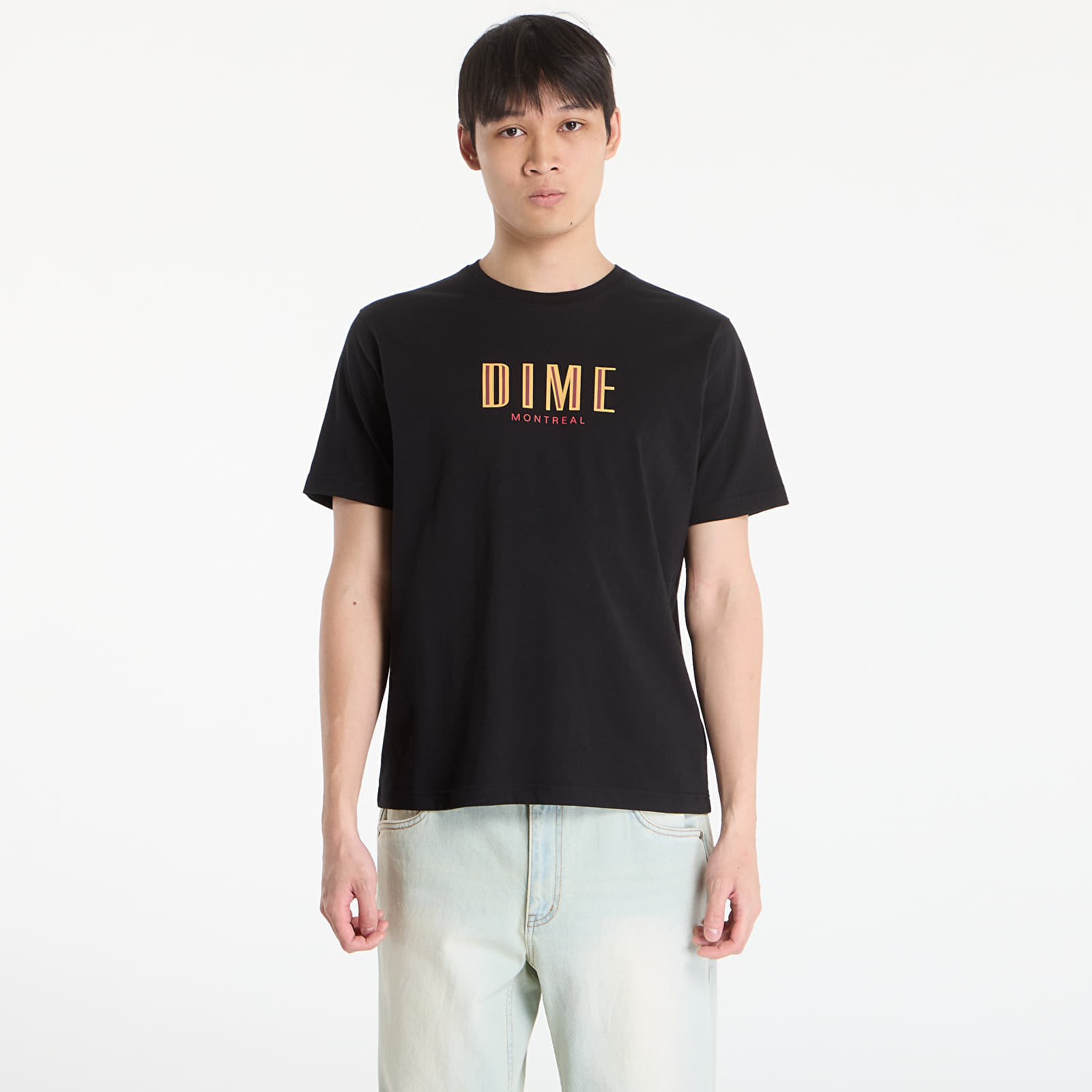 Тениска DIME Blocks T-Shirt UNISEX Black XL