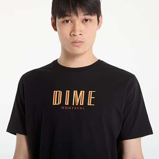 T-shirts DIME Blocks T-Shirt UNISEX Black (DIMESP2665BLK) | Footshop