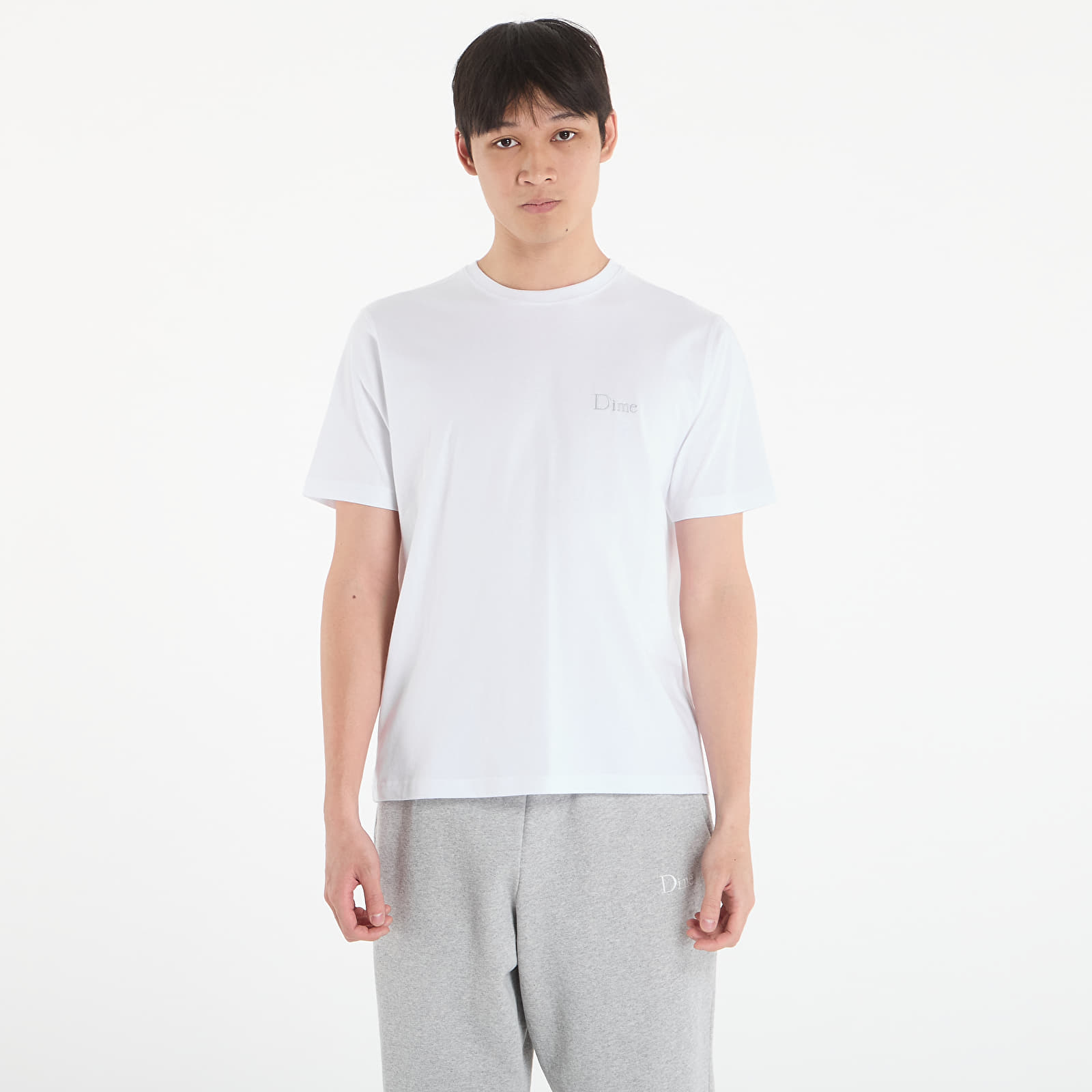 T-shirts DIME Classic Small Logo T-Shirt UNISEX White