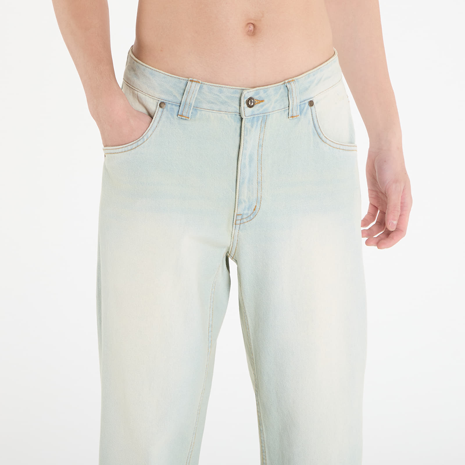 Farkut DIME Relaxed Denim Pants Bleached Sky