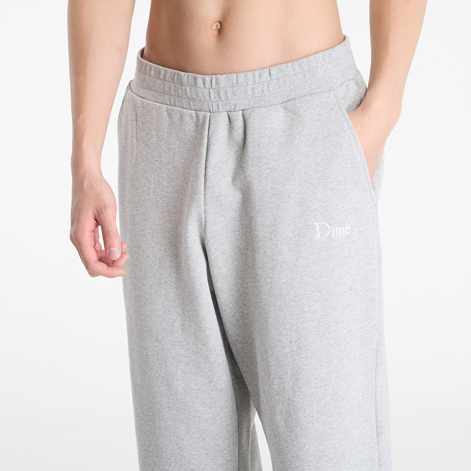 Tepláky DIME Classic Small Logo Sweatpants Heather Gray