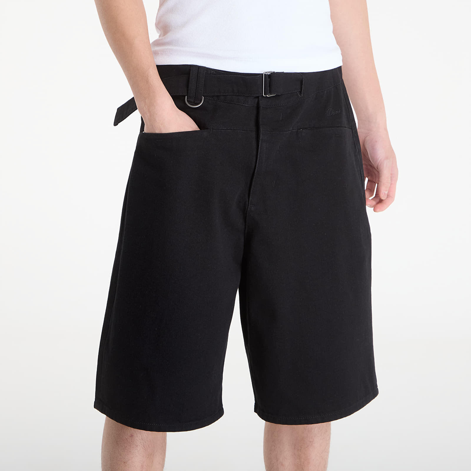 Къси панталони DIME Tech Denim Shorts Black