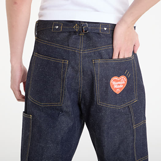 Men's jeans HUMAN MADE Straight Denim Pants Past Indigo