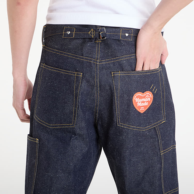 HUMAN MADE Straight Denim Pants Past Indigo | Footshop