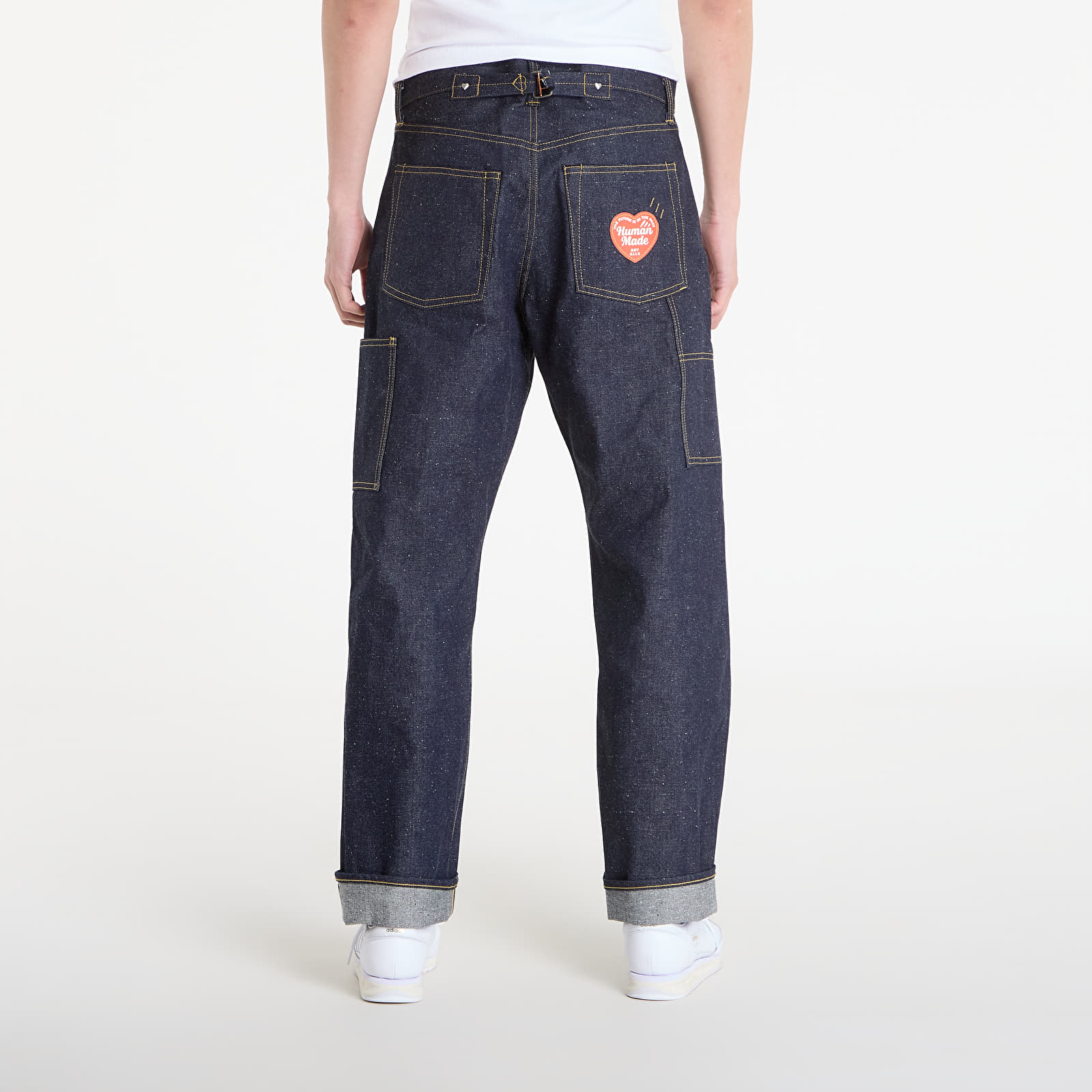 Pánske jeans  HUMAN MADE Straight Denim Pants Past Indigo