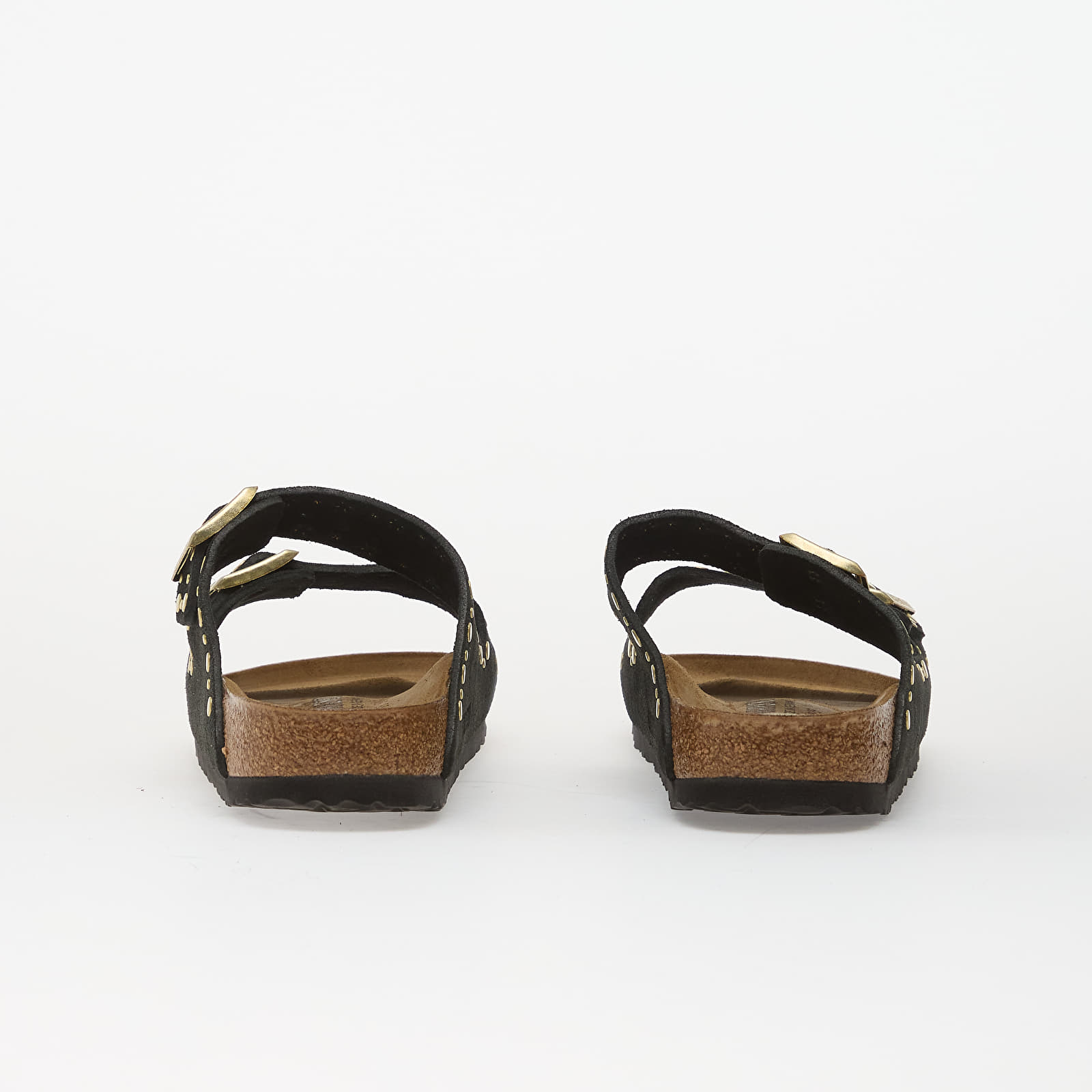 Sieviešu apavi Birkenstock Arizona Rivets Suede Leather Women Black