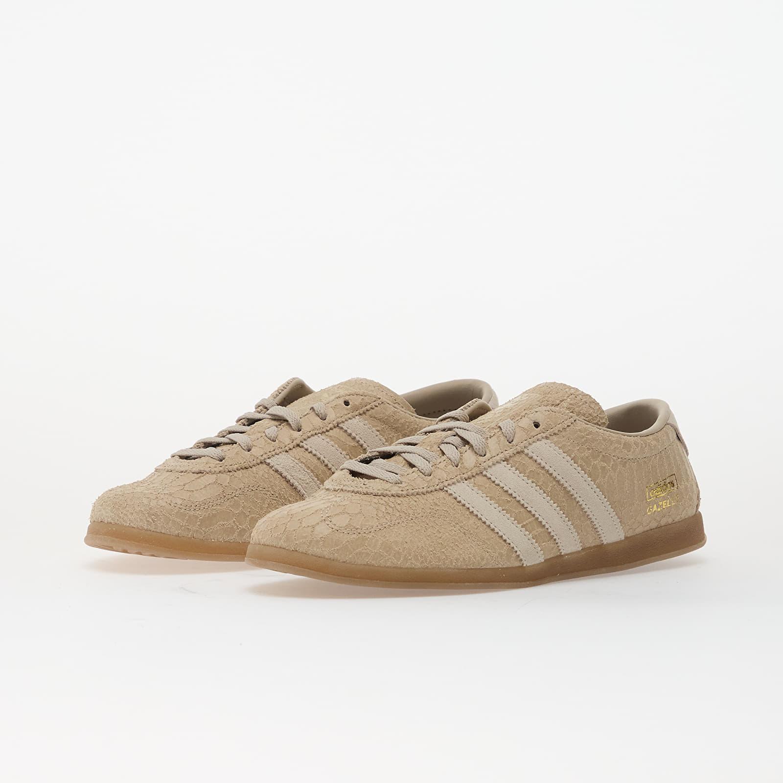 Dámské tenisky a boty adidas Gazelle Lo Pro W Wonder Beige/ Aluminium/ Gum5