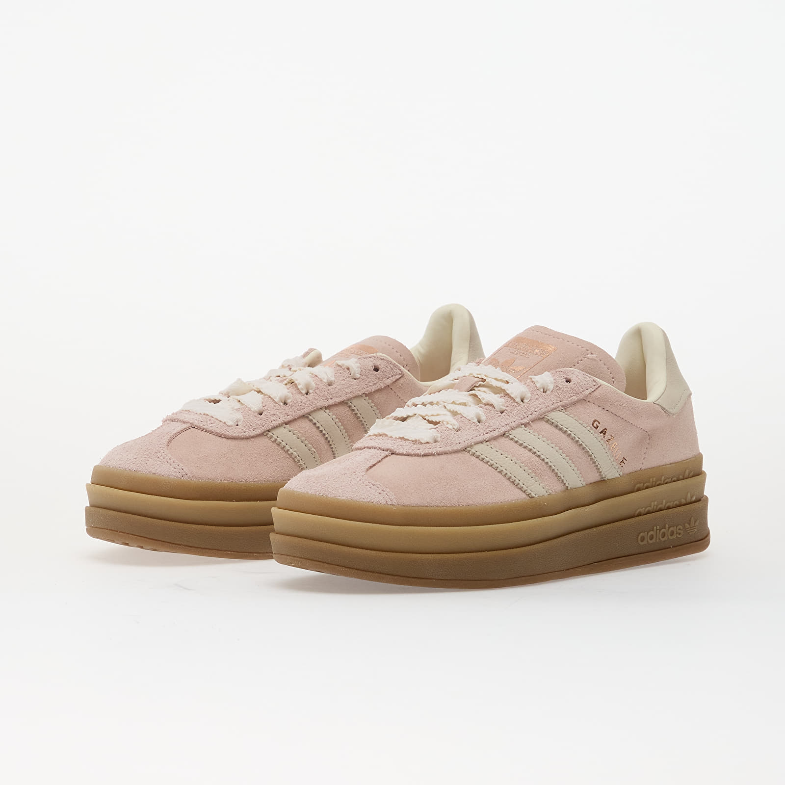 Damesschoenen adidas Gazelle Bold Sandy Pink/ Off White/ Copper Met.