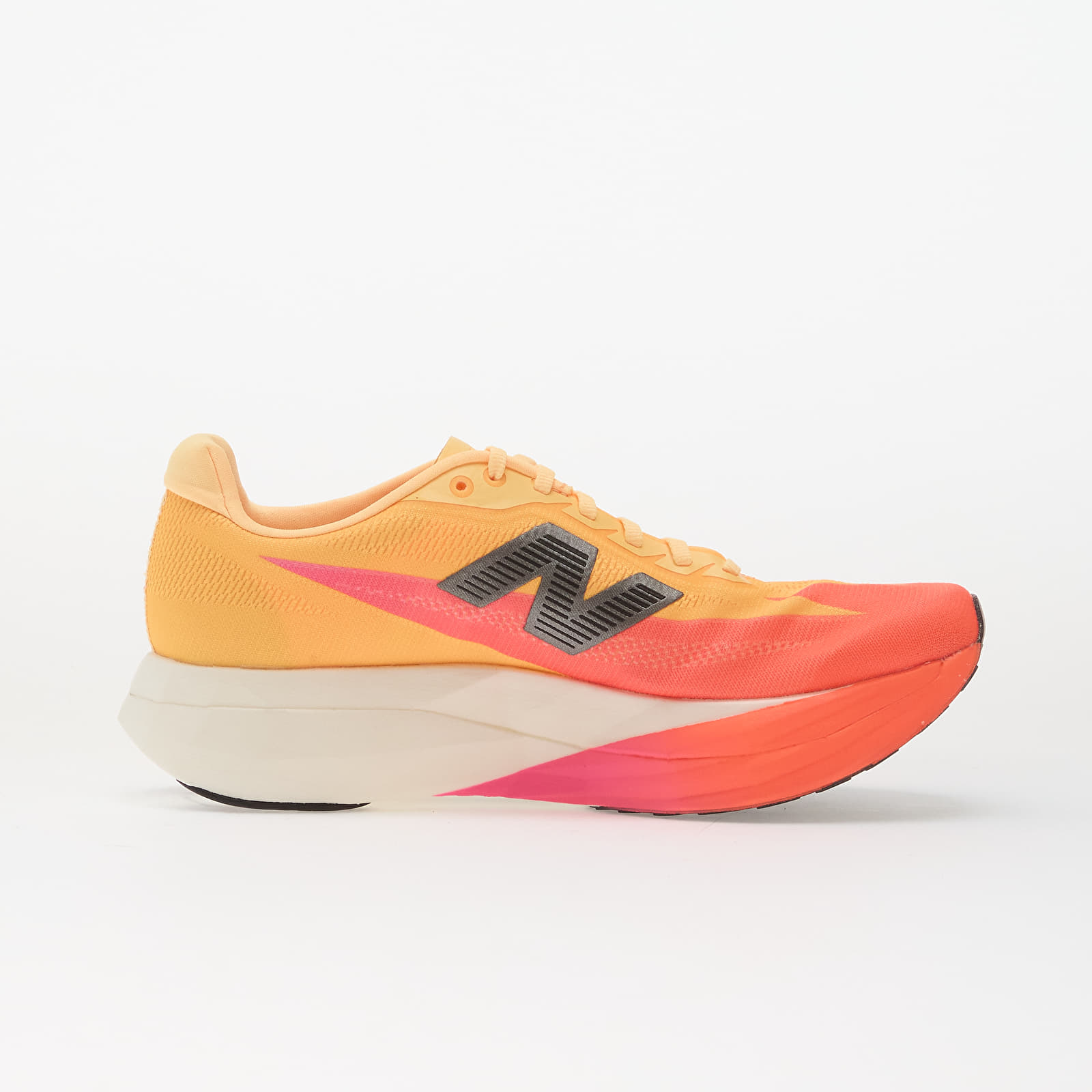 Damesko New Balance FuelCell SuperComp Elite v5 Tangerine Heat/ White Peach/ Pink Heat