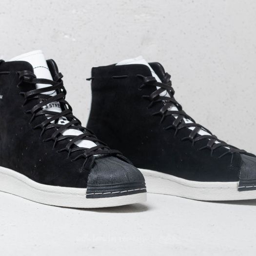 Men s shoes Y 3 Super High Black Ftw White Core White Footshop