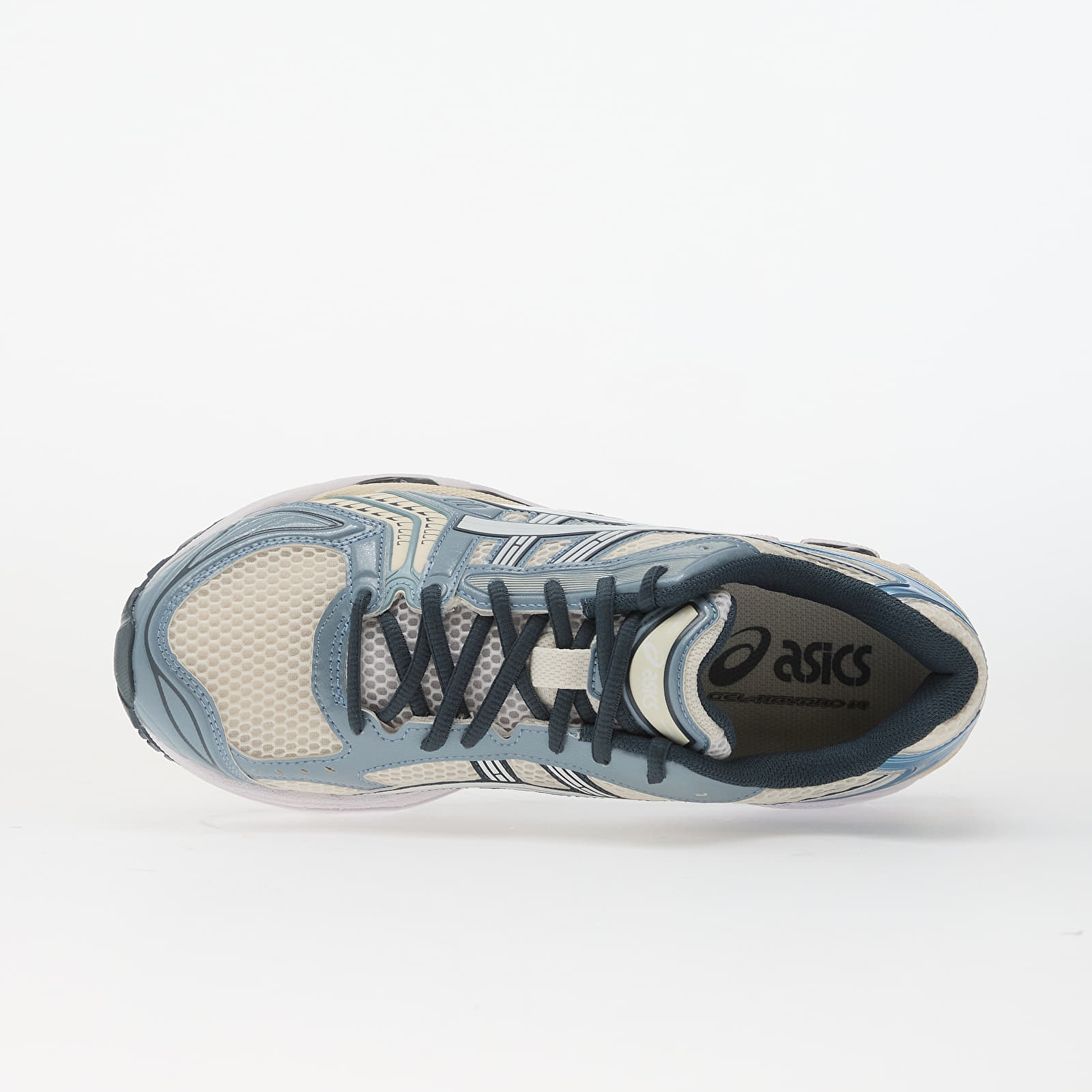 Herren Sneaker und Schuhe Asics Gel-Kayano 14 Cream/ Raw Indigo