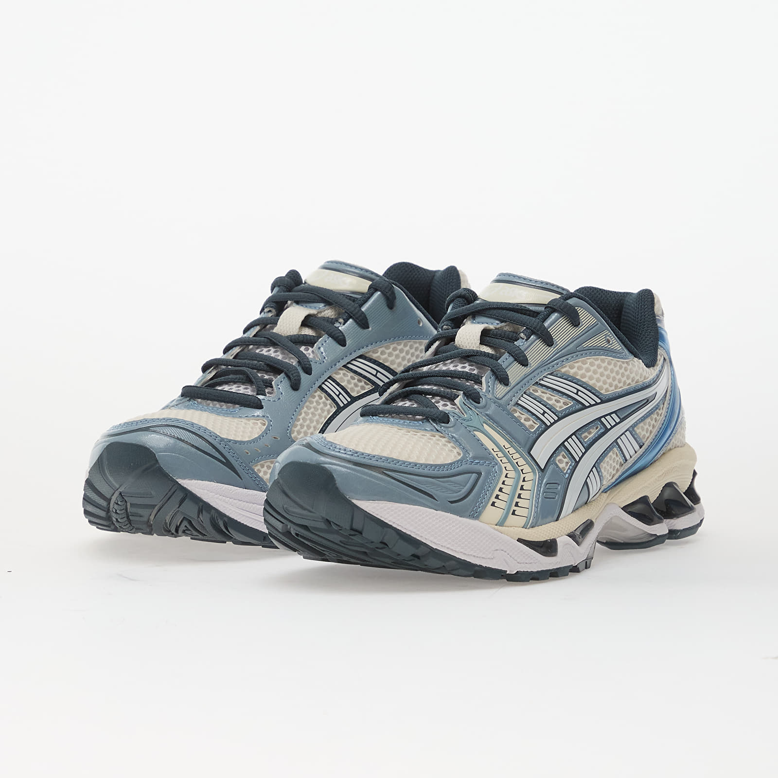 Herren Sneaker und Schuhe Asics Gel-Kayano 14 Cream/ Raw Indigo
