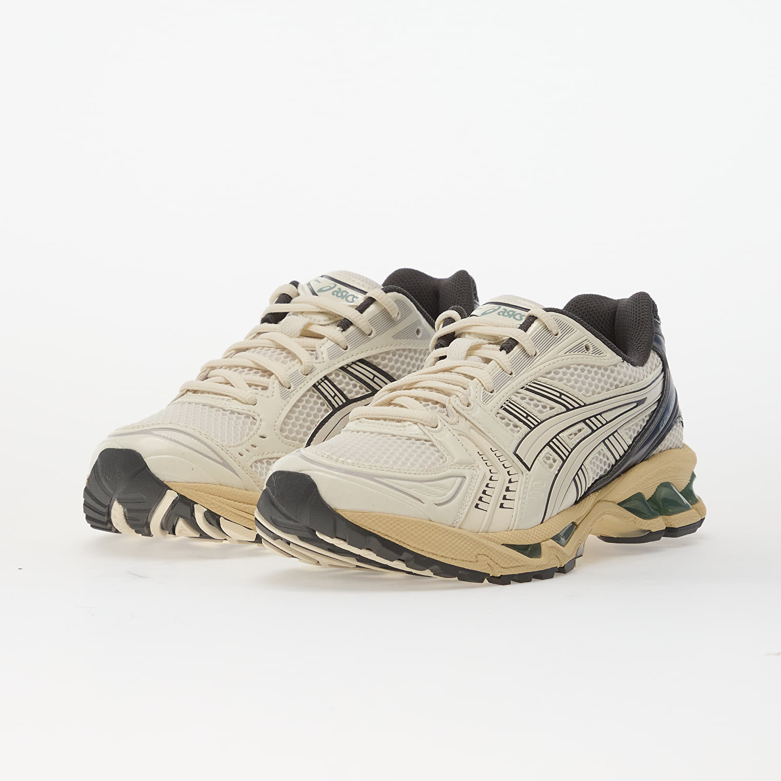 Herren Sneaker und Schuhe Asics Gel-Kayano 14 Cream/ Obsidian Grey