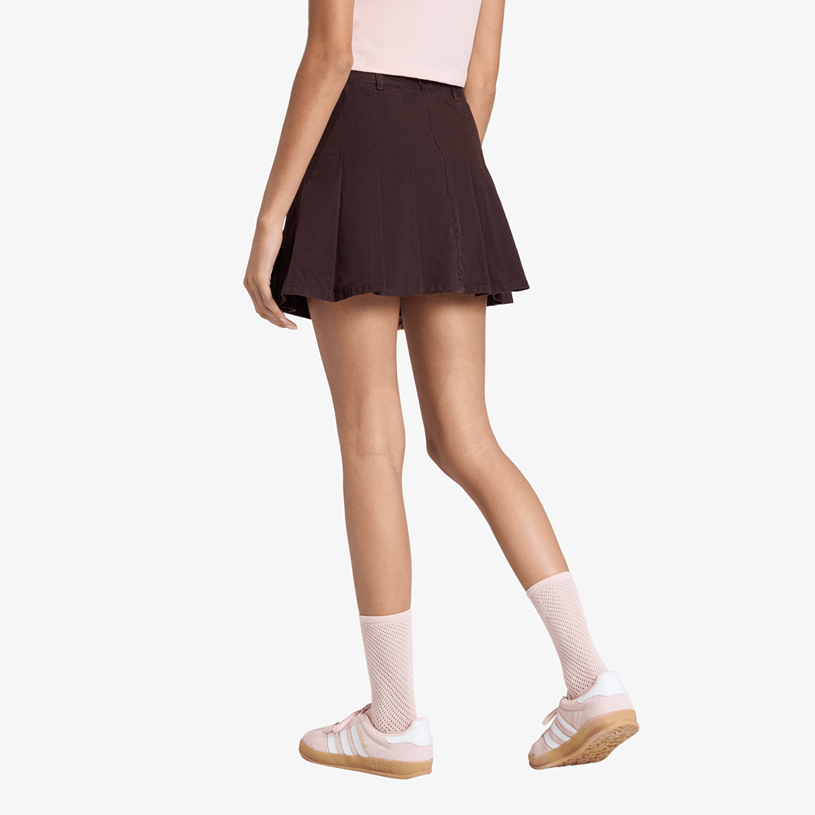 Skirts adidas Twill Pleated Skirt Aurora Coffee