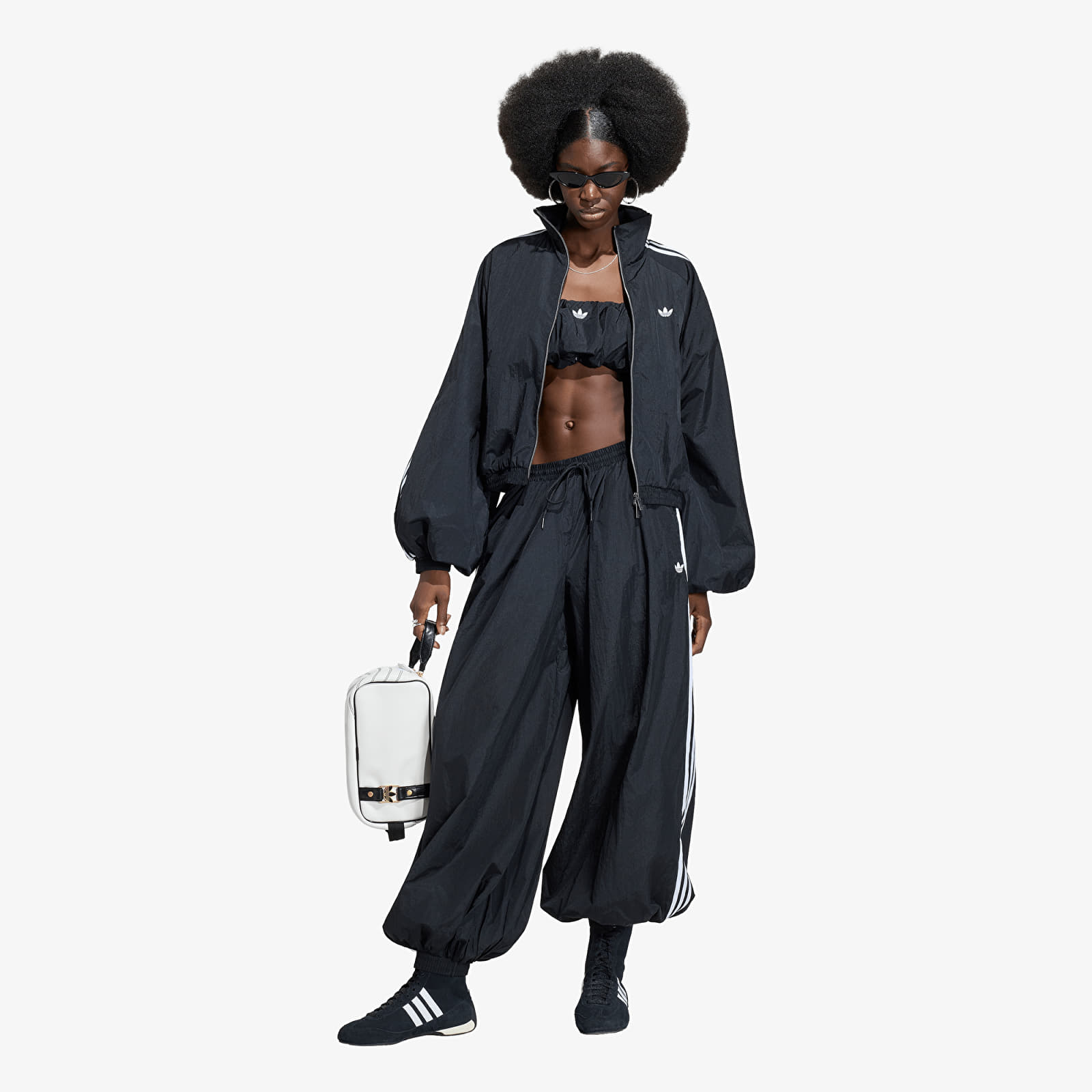 Joggingbukser adidas Adilenium 5.0 Balloon Track Trousers Black