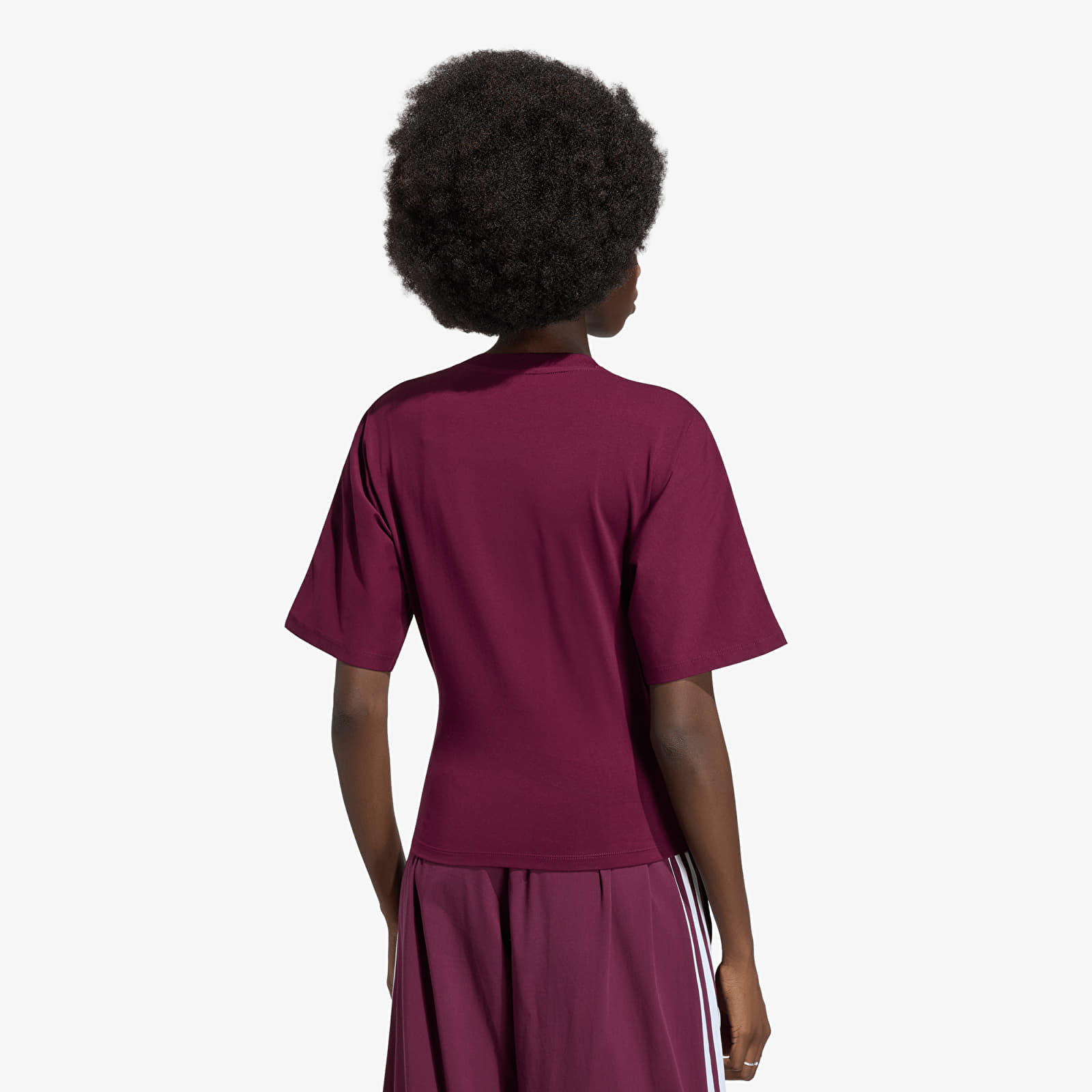T-Shirts adidas Adilenium 5.0 Slim T-Shirt Maroon